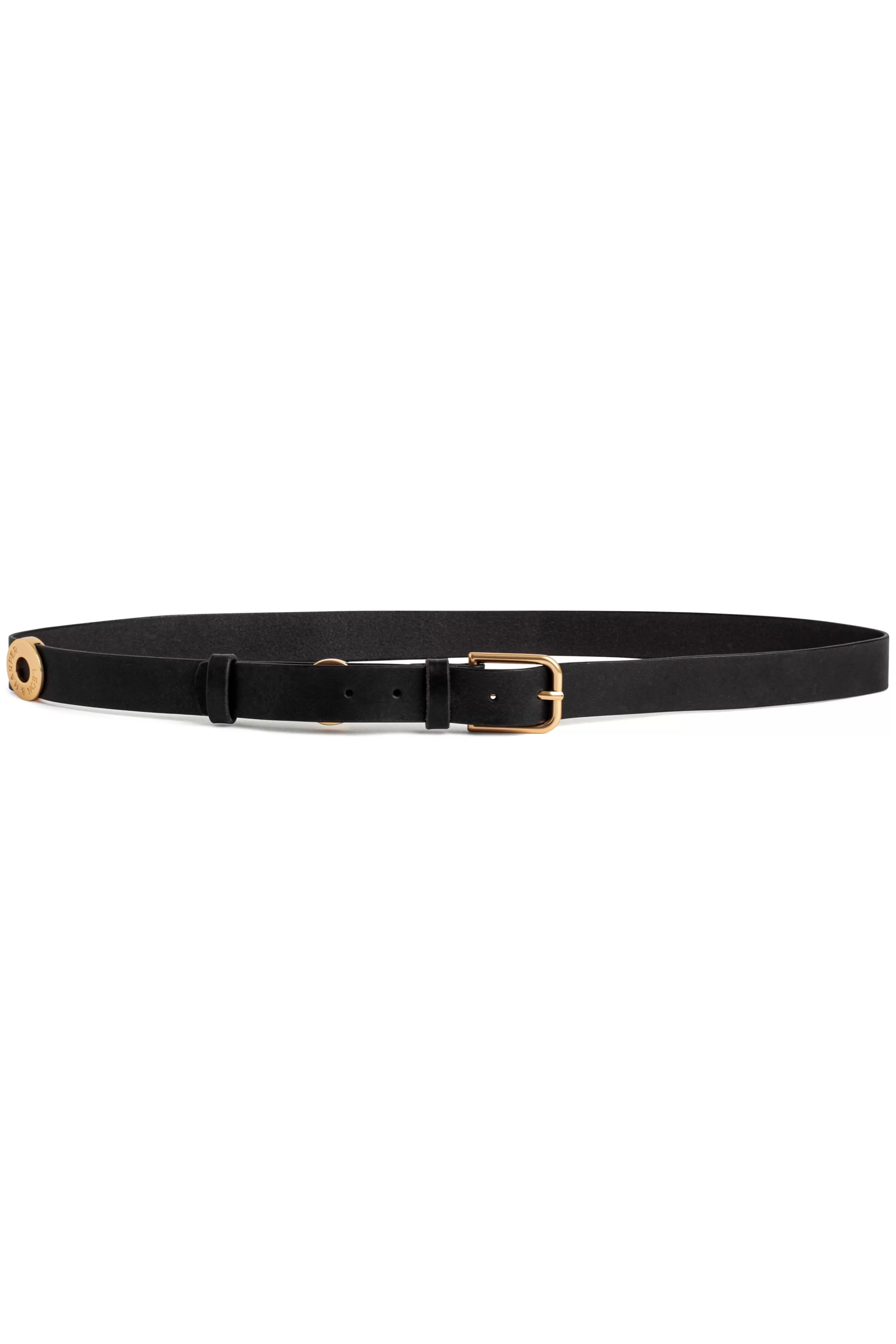 Store Leon&Harper Ceinture Claud Plain Black