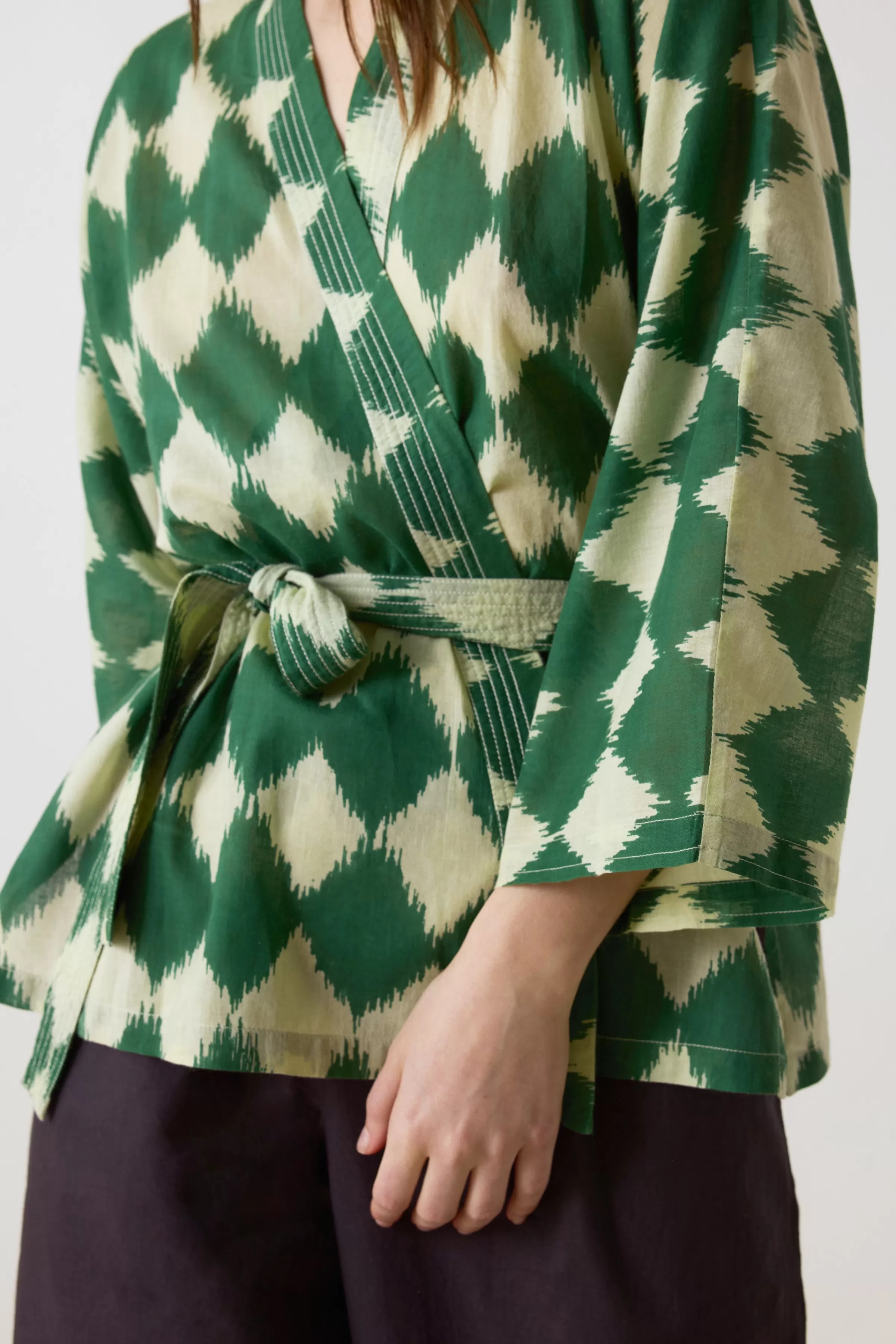 Flash Sale Leon&Harper Kimono Cimon Diam Green