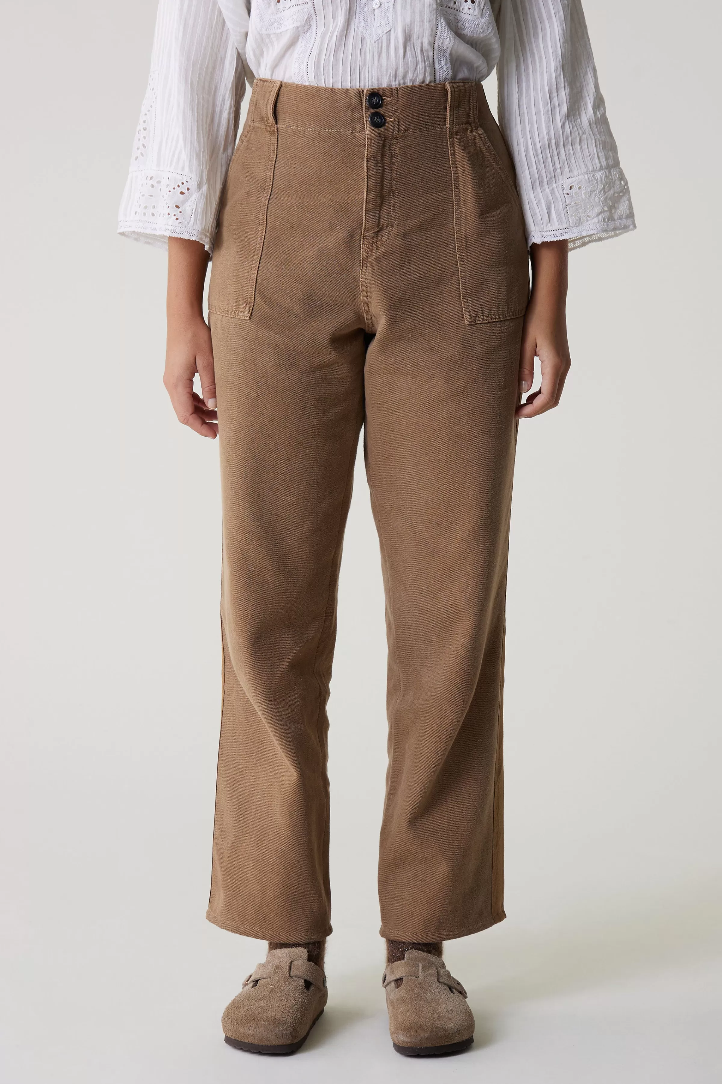 Hot Leon&Harper Pantalon Pistil PLN Beige