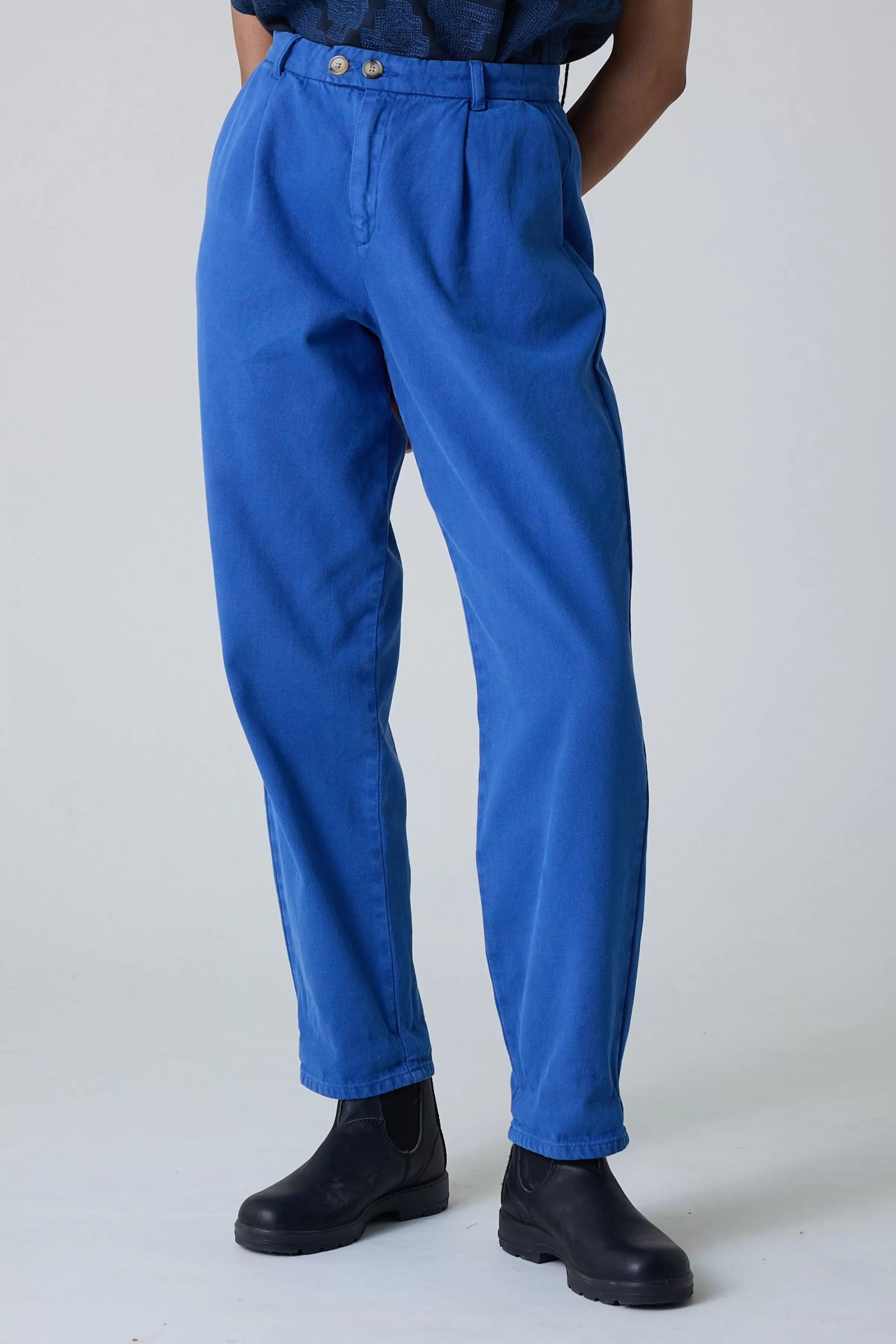 Best Sale Leon&Harper Pantalon Prodige PLN Blue