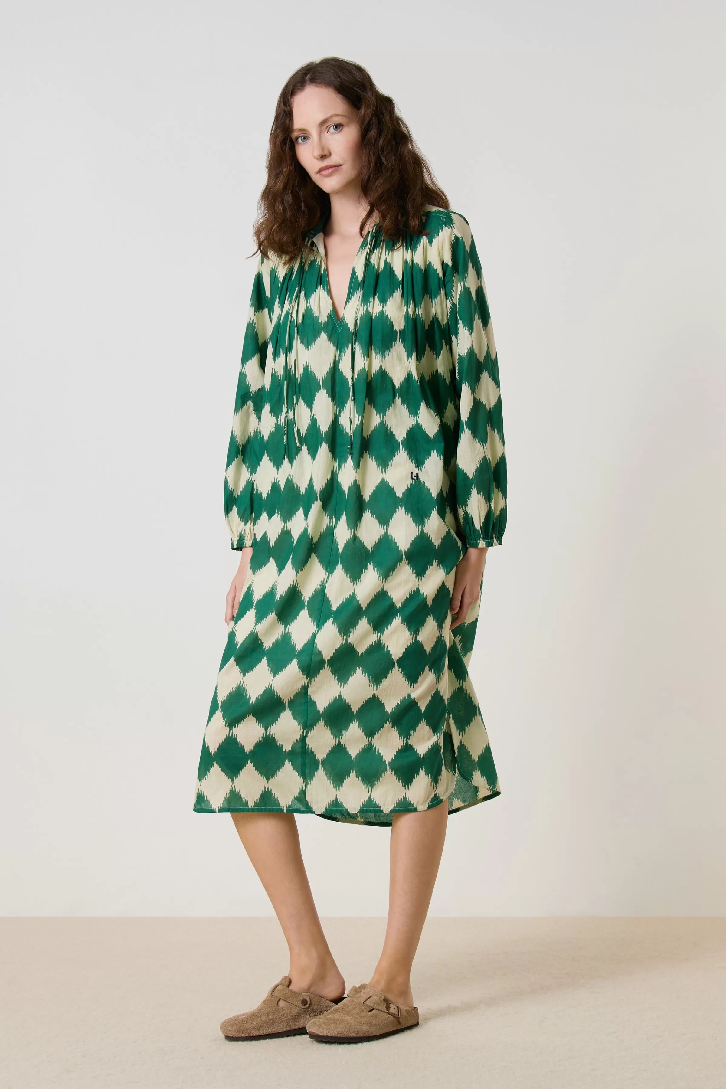 Sale Leon&Harper Robe Rizhom Diam Green