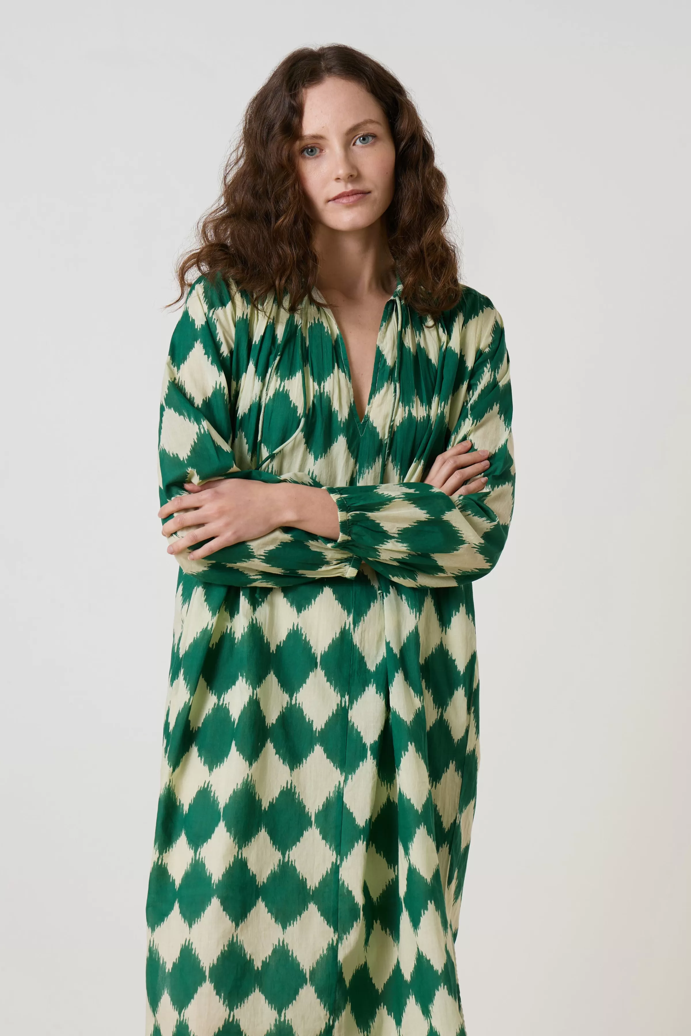 Sale Leon&Harper Robe Rizhom Diam Green