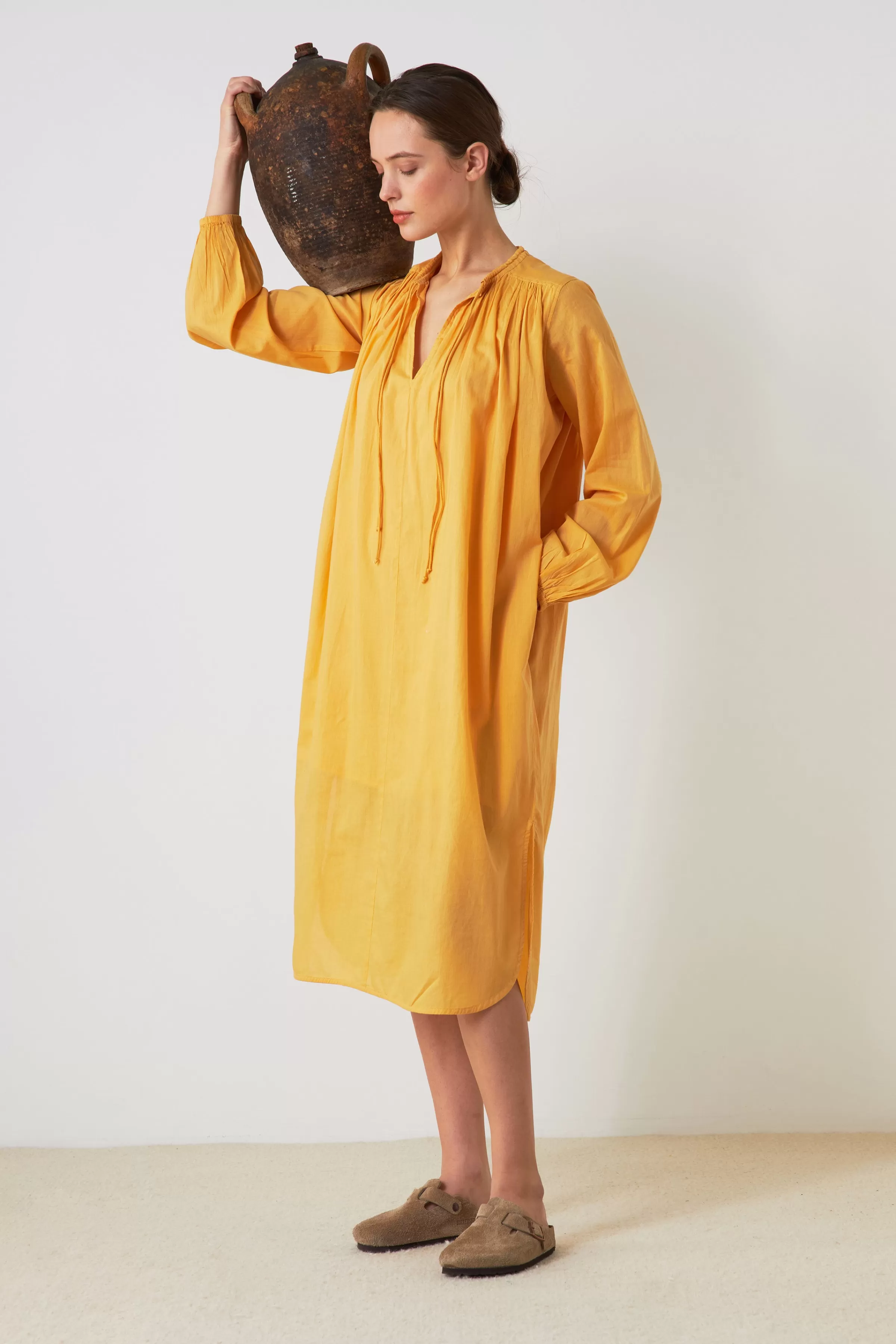 Cheap Leon&Harper Robe Rizhom Plainy Honey