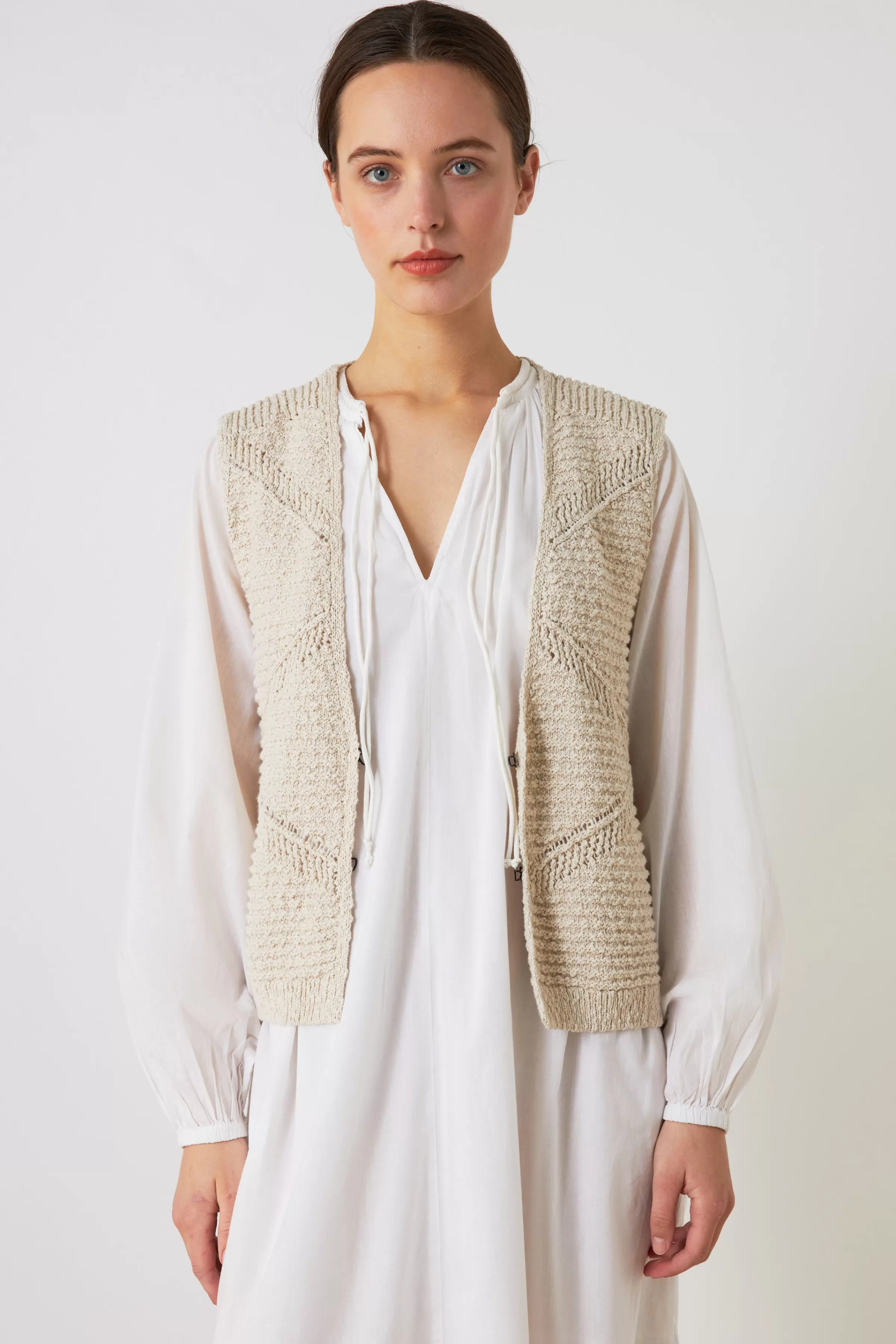 Cheap Leon&Harper Robe Rizhom Plainy White