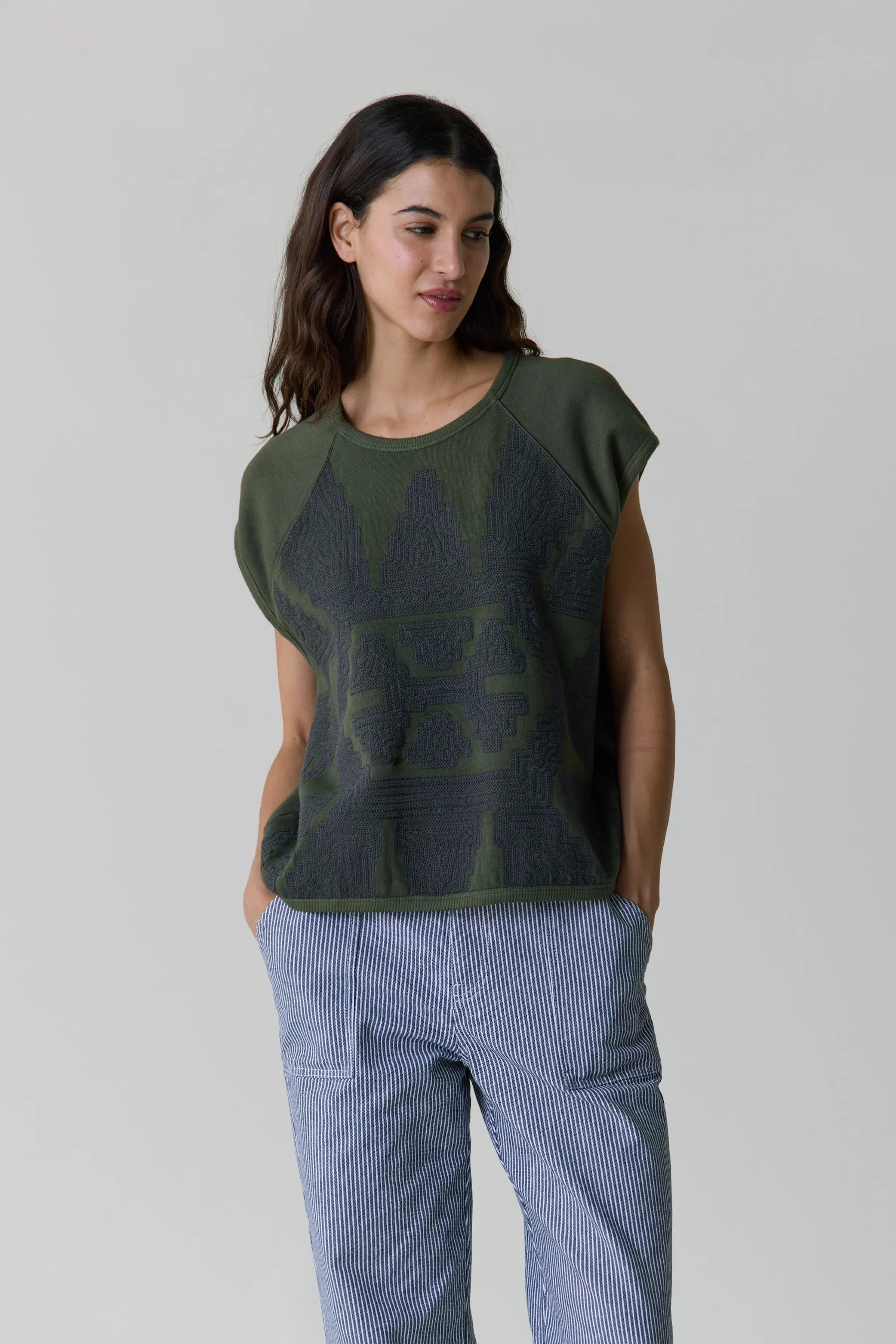 Sale Leon&Harper Sweat Sirop Nepal Olive