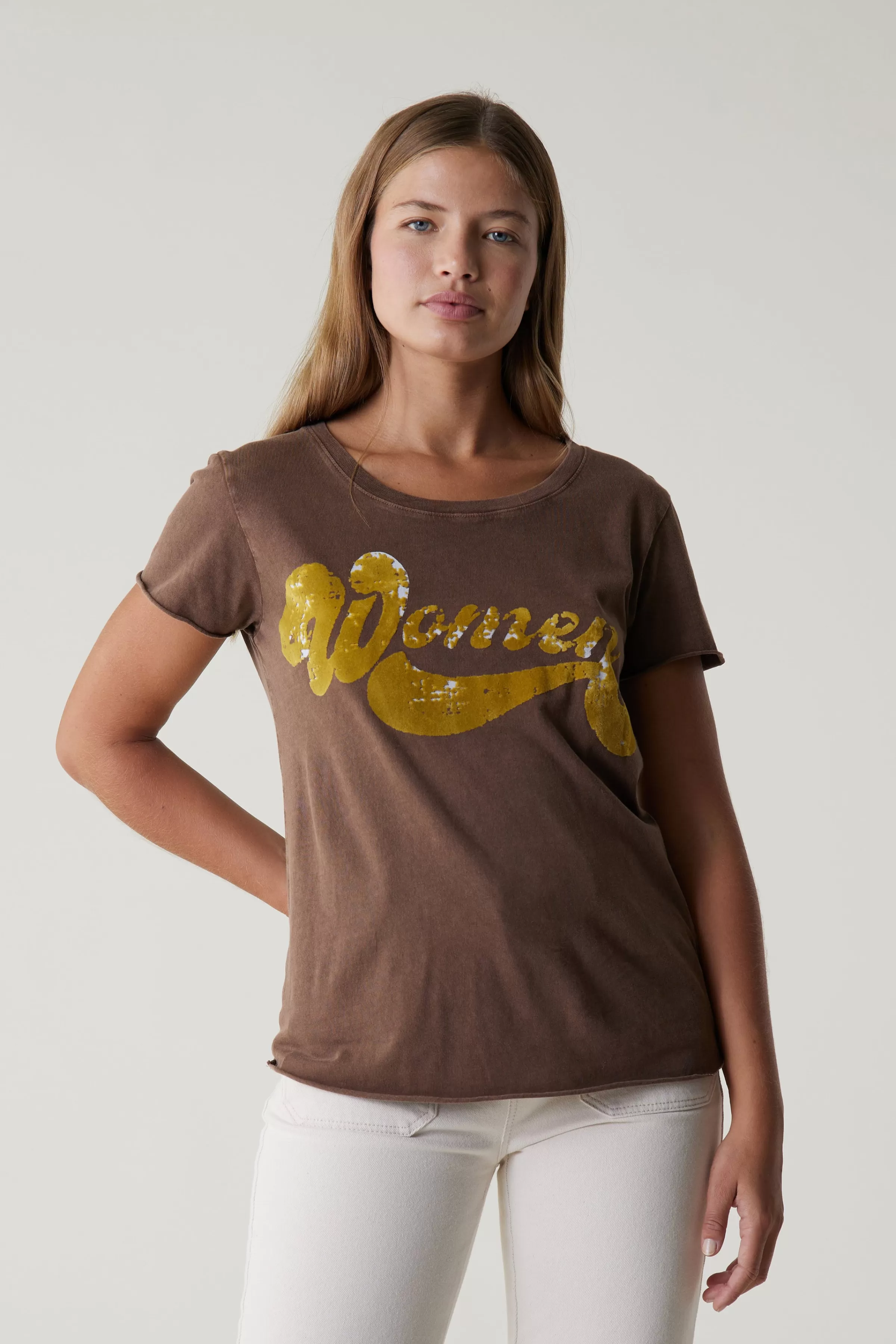 Hot Leon&Harper Tshirt Toro Women Brown