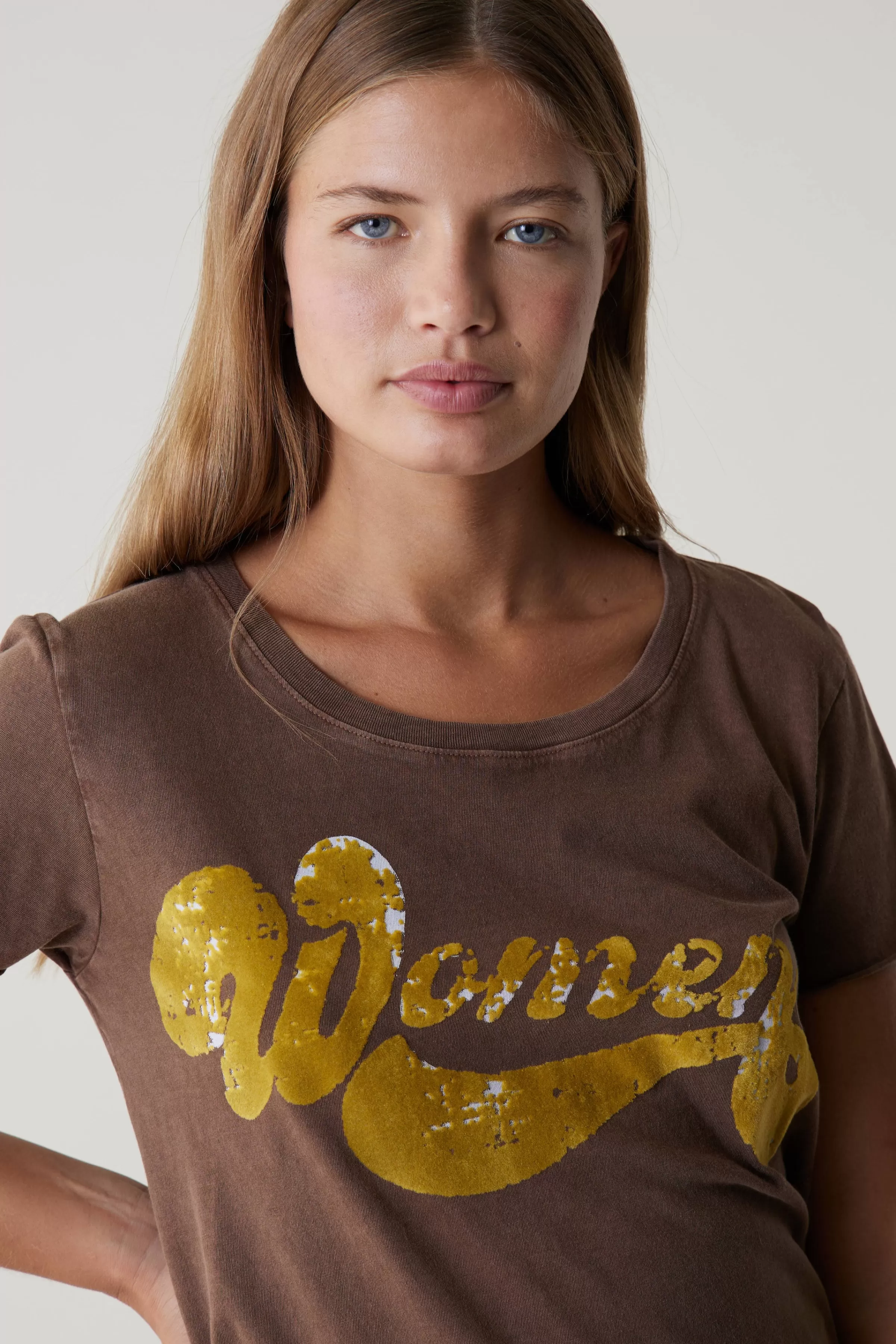 Hot Leon&Harper Tshirt Toro Women Brown