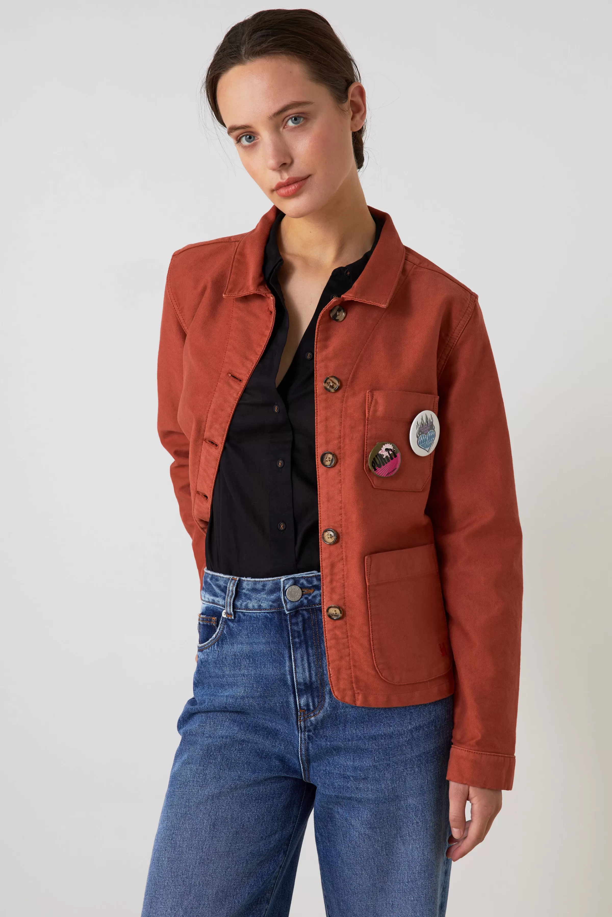 Cheap Leon&Harper Veste Verdille Pl Rust